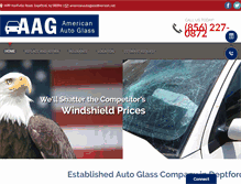Tablet Screenshot of americanautoglassinc.com